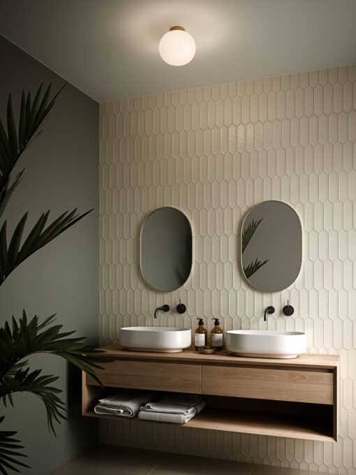 Nordlux Alton 27,5 Φωτιστικό Οροφής  Ορείχαλκος  E27  Γυάλινο/Μεταλλικό –  2010506001