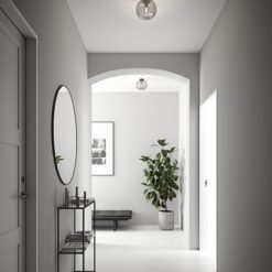 Nordlux Alton 27,5 Φωτιστικό Οροφής Μαύρο E27  Γυάλινο/Μεταλλικό –  2010506047