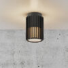 Nordlux Aludra Φωτιστικό Οροφής Μαύρο IP54 E27  Αλουμίνιο/Πλαστικό –  2118006003
