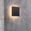 Nordlux Artego Square Φωτιστικό Τοίχου Μαύρο IP44 LED 7.2W 3000K –  46951003
