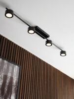 Nordlux Clyde 4  Σποτ Φωτιστικό  Μαύρο LED 16W 2700K –  2213530103