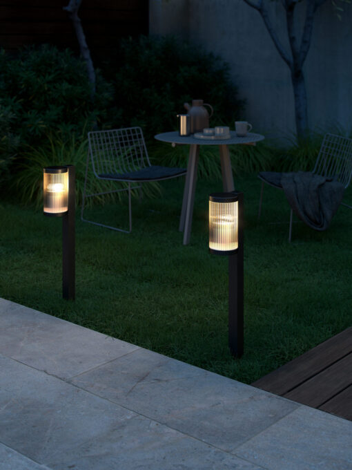 Nordlux Coupar Φωτιστικό Κήπου Μαύρο E27  Αλουμίνιο/Πλαστικό –  2218088003