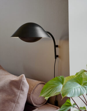 Nordlux Freya Φωτιστικό Τοίχου Μαύρο E14  Μεταλλικό –  2213101003