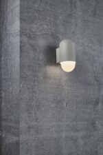 Nordlux HEKA Φωτιστικό Τοίχου  Άμμου  E27  Αλουμίνιο/Γυάλινο –  2118211008