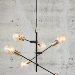 Nordlux Josefine Κρεμαστό Matt Μαύρο E27  Μεταλλικό –  48933003