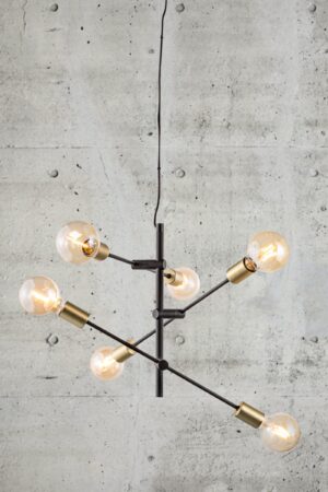 Nordlux Josefine Κρεμαστό Matt Μαύρο E27  Μεταλλικό –  48933003