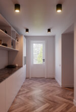 Nordlux Landom Smart  Long Φωτιστικό Οροφής  Μαύρο IP44 LED 8W 2700K Dimmable –  2110850103