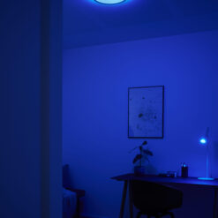 Nordlux Liva Smart  Color Φωτιστικό Οροφής  Μαύρο IP54 LED 21W 2700K Dimmable –  2110826103