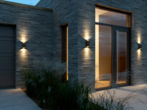 Nordlux Nico Square 22  Φωτιστικό Τοίχου Rusty IP54 GU10  Αλουμίνιο/Γυάλινο –  2218221009