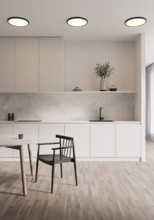 Nordlux Oja Smart  42 Φωτιστικό Οροφής  Μαύρο LED 20W 2700K Dimmable –  2015136103