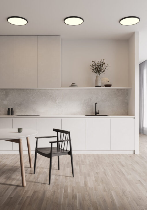 Nordlux Oja Smart  42 Φωτιστικό Οροφής  Μαύρο LED 20W 2700K Dimmable –  2015136103