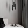 Nordlux Tilo 3-Spot Κρεμαστό Μαύρο GU10  Μεταλλικό/Ξύλο –  2010473003