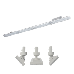 LED Γραμμικό Φωτιστικό Ράγας 40W Φυσικό Λευκό 114.4cm  ACA – MARK4040W4M