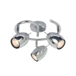 Φωτιστικό Σποτ Ροζέτα Χρώμιο 3xGU10 ACA DECOR – MC1163G