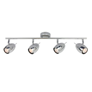 Φωτιστικό Σποτ Ράγα Χρώμιο 4xGU10 ACA DECOR  – MC1164