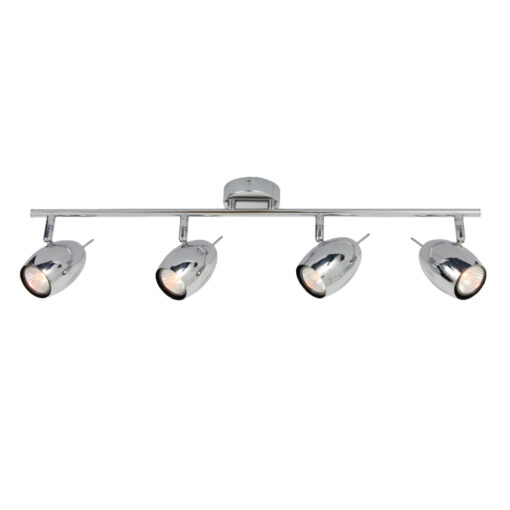 Φωτιστικό Σποτ Ράγα Χρώμιο 4xGU10 ACA DECOR  – MC1164