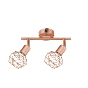 Σποτ  2XE14 Χάλκινο Πλέγμα ACA DECOR  – MC15612C