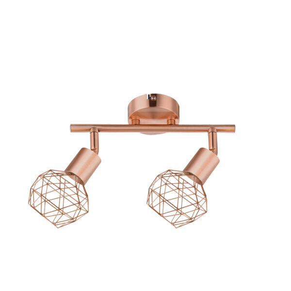 Σποτ  2XE14 Χάλκινο Πλέγμα ACA DECOR  – MC15612C