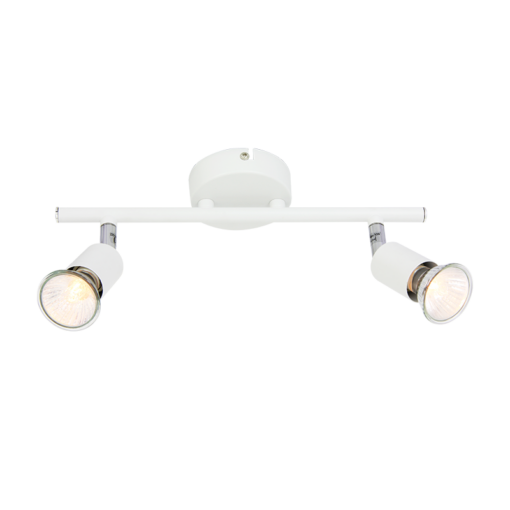 Φωτιστικό Σποτ Λευκό Ματ 2xGU10 Trinity ACA – MC634WH2