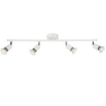 Σποτ ΙΙΙΙ Λευκό ΜΑΤ 4 Χ GU10 ACA DECOR  – MC634WH4