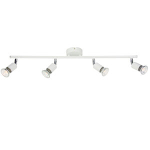 Σποτ ΙΙΙΙ Λευκό ΜΑΤ 4 Χ GU10 ACA DECOR  – MC634WH4
