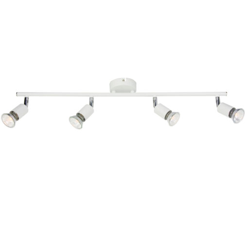 Σποτ ΙΙΙΙ Λευκό ΜΑΤ 4 Χ GU10 ACA DECOR  – MC634WH4