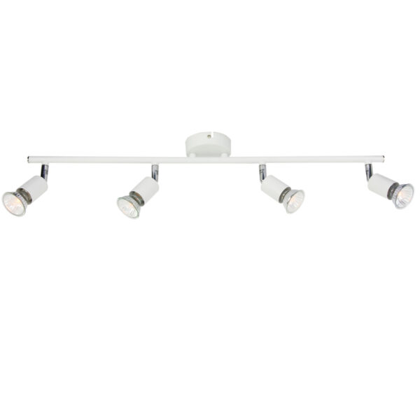 Σποτ ΙΙΙΙ Λευκό ΜΑΤ 4 Χ GU10 ACA DECOR  – MC634WH4