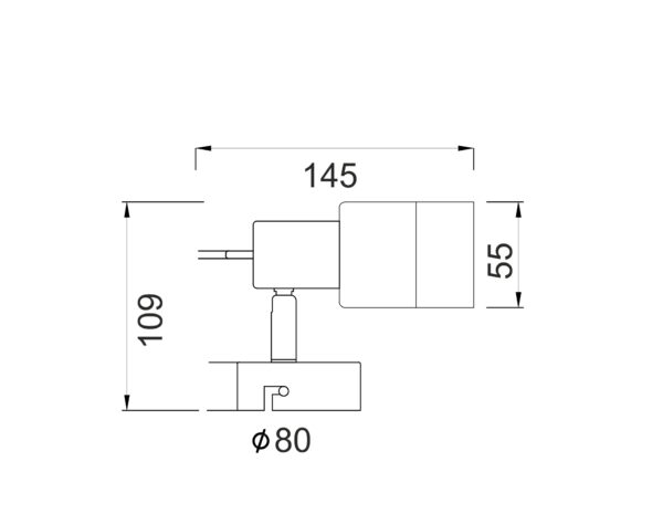 Φωτιστικό Σποτ Νίκελ – Χρώμιο Διάφανο Γυαλί 1xGU10 ACA DECOR – MC6561
