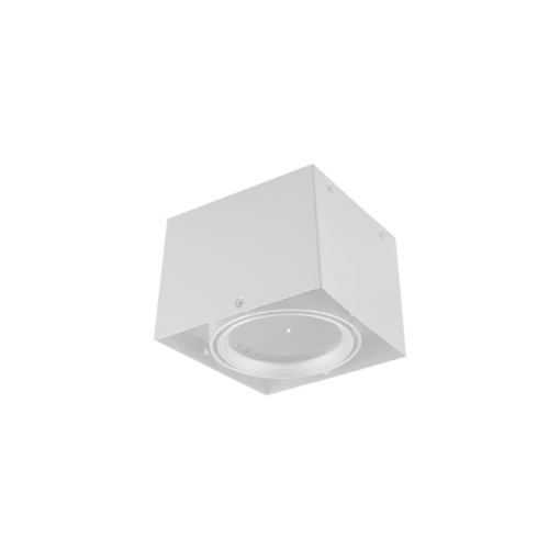 Βάση Σποτ Οροφής AR111  Ρυθμιζόμενη Λευκή 150x300x120 ACA –  MCDAR1W