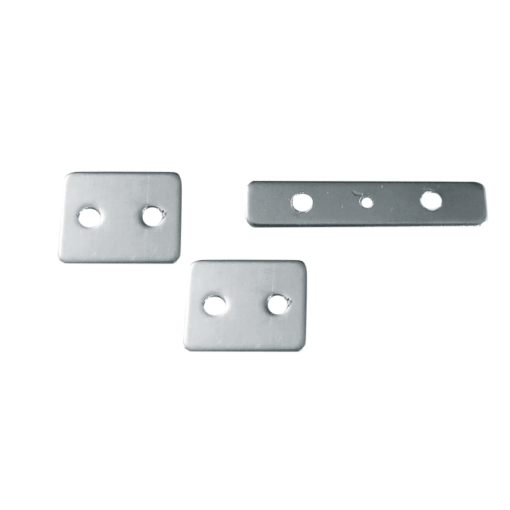 METAL CONNECTOR 180° WITH SCREWS FOR PROFILE P6070 Set of 3 pcs ACA – MCP1806070