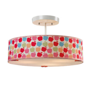 Παιδικό Φωτιστικό Οροφής με Μήλα 3xE14 ACA DECOR – MD130243