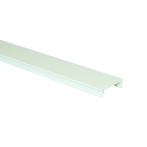 Πλαστικό Κάλυμμα 2μ για Μαγνητική Ράγα 48V Λευκή ACA – MDIFW