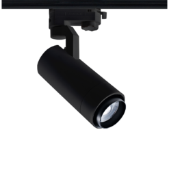 Φωτιστικό Ράγας LED Zoomable Μαύρο  15W 3000K 4 Καλωδίων  20-50° 1450lm  ACA – MEL1530B4