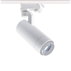 Φωτιστικό Ράγας LED Zoomable Λευκό 15W 3000K 4 Καλωδίων  20-50° 1450lm  ACA – MEL1530W4