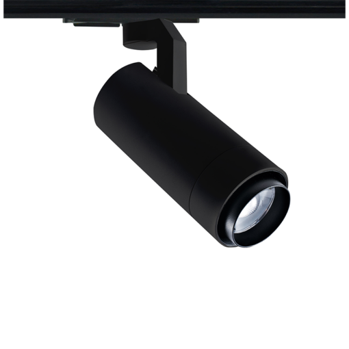 Φωτιστικό Ράγας LED Zoomable Μαύρο  15W 4000K 2 Καλωδίων  20-50° 1500lm  ACA – MEL1540B2