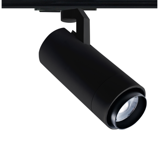 Φωτιστικό Ράγας LED Zoomable Μαύρο 25W 3000K 2 Καλωδίων 25-60° 2800lm  ACA – MEL2530B2