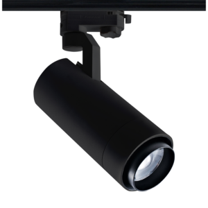 Φωτιστικό Ράγας LED Zoomable Μαύρο  25W 3000K 4 Καλωδίων  25-60° 2800lm  ACA – MEL2530B4