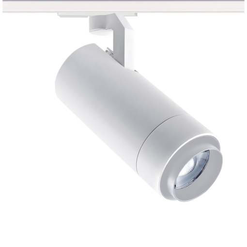 Φωτιστικό Ράγας LED Zoomable Λευκό 25W 4000K 2 Καλωδίων  25-60° 3000lm  ACA – MEL2540W2