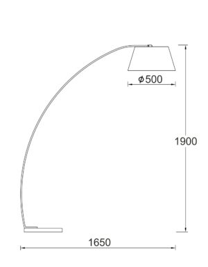 Φωτιστικό Δαπέδου με Μαύρο Μάρμαρο & Υφασμάτινο Καπέλο 1xE27 ACA DECOR – MF11185BK