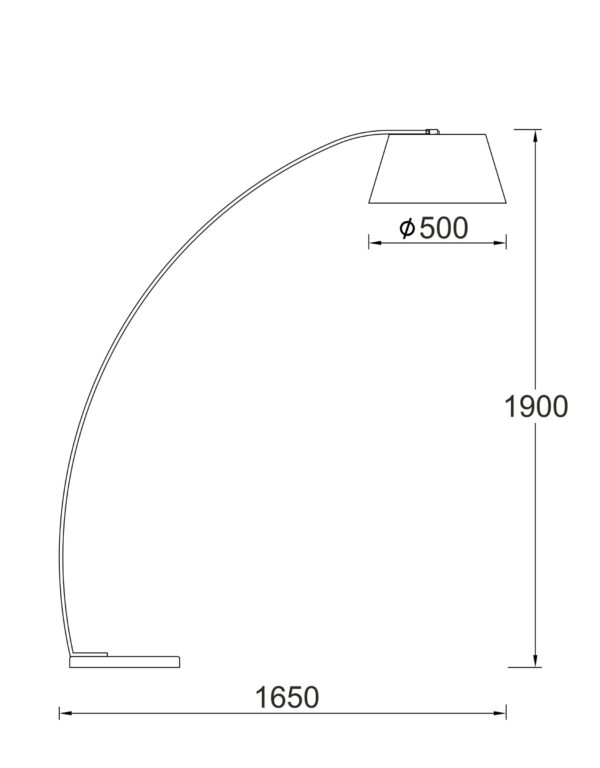 Φωτιστικό Δαπέδου με Μαύρο Μάρμαρο & Υφασμάτινο Καπέλο 1xE27 ACA DECOR – MF11185BK