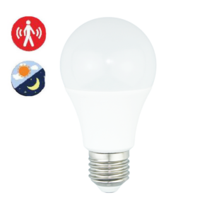 LED Λάμπα Με Ανιχνευτή Κίνησης E27 A60 8W 740lm 230° Diolamp Ψυχρό 6000K – MICR608CW