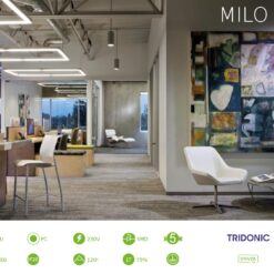 Κρεμαστό / Επίτοιχο Γραμμικό Φωτιστικό MILO ACA