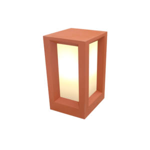 Φωτιστικό Κήπου 33cm IP65 2xE27 Τερακότα Τσιμέντο ACA – MK039TC-330