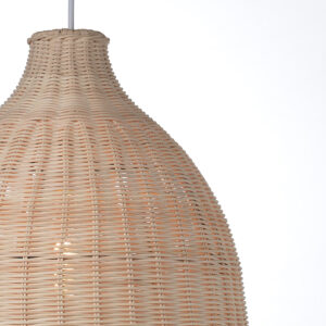 ACA DECOR   – Κρεμαστό Φωτιστικό 1ΧΕ27 Καλάμι Φ340 ML1013011N