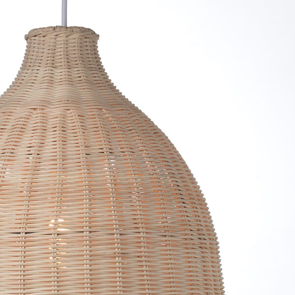 ACA DECOR   – Κρεμαστό Φωτιστικό 1ΧΕ27 Καλάμι Φ340 ML1013011N