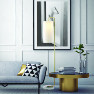 ΕΠΙΔΑΠΕΔΙΟ ΦΩΤΙΣΤΙΚΟ 1XE27 OSAKA ΧΡΥΣΟ ΜΕΤ/ΚΟ+ΛΕΥΚΟ ΑΜΠΑΖΟΥΡ-ΜΑΡΜΑΡΟ IP20 26,5X23XH160CM ACA DECOR – ML121811F