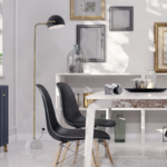 ACA DECOR   – Επιδαπέδιο Φωτιστικό 1XE27 Μεταλλικό + Μάρμαρο 24X44XH144cm