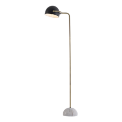 ACA DECOR   – Επιδαπέδιο Φωτιστικό 1XE27 Μεταλλικό + Μάρμαρο 24X44XH144cm
