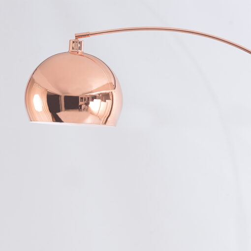 ACA DECOR  – Επιδαπέδιο Φωτιστικό 1ΧΕ27 Μεταλλικό Χάλκινο + Μάρμαρο ML312401FC
