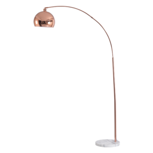 ACA DECOR  – Επιδαπέδιο Φωτιστικό 1ΧΕ27 Μεταλλικό Χάλκινο + Μάρμαρο ML312401FC